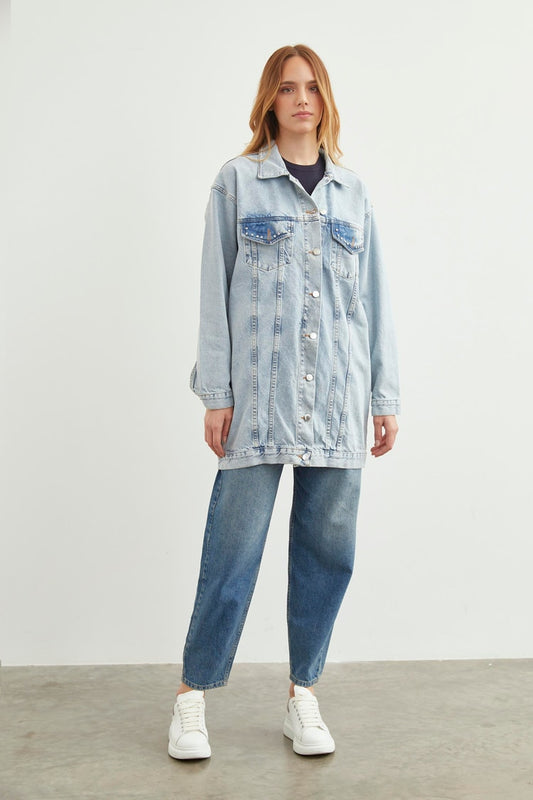 Veste en Jean Oversize