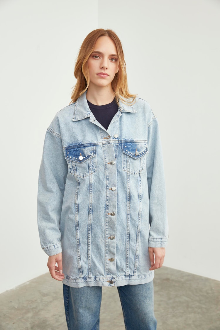 Veste en Jean Oversize