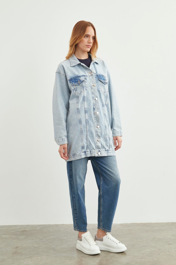 Veste en Jean Oversize